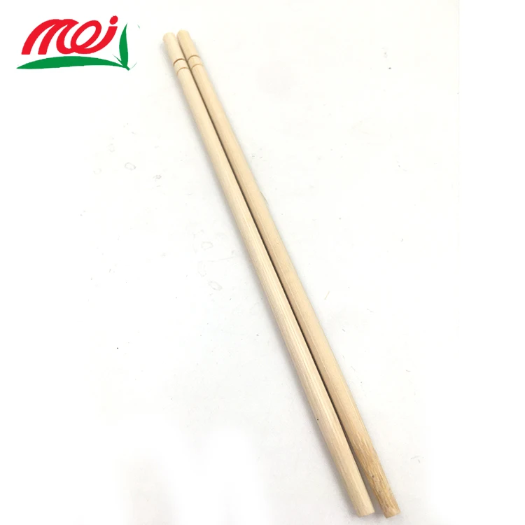 Long Round Food Japanese 27cm Disposable  cutlery Bamboo Chopstick