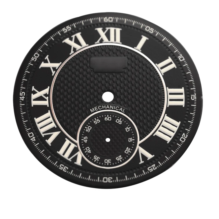 Custom made Watch Dial 32.8mm Fit Movement 2451 watch parts custommade Oil pressure pineapple watch dial