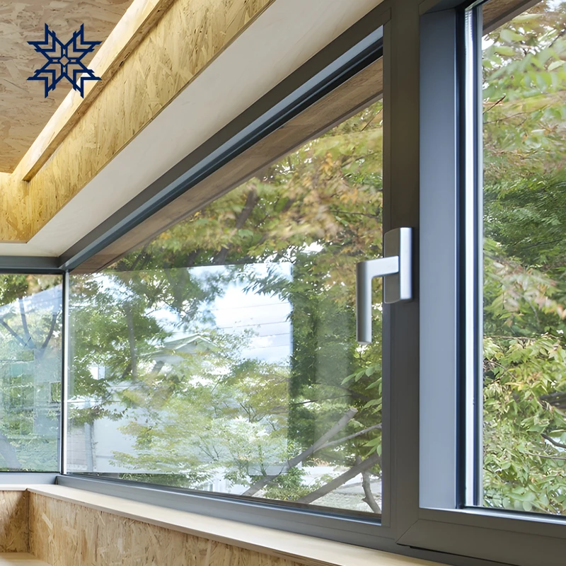 High quality excellent wind resistance hurricane impact window for beach house