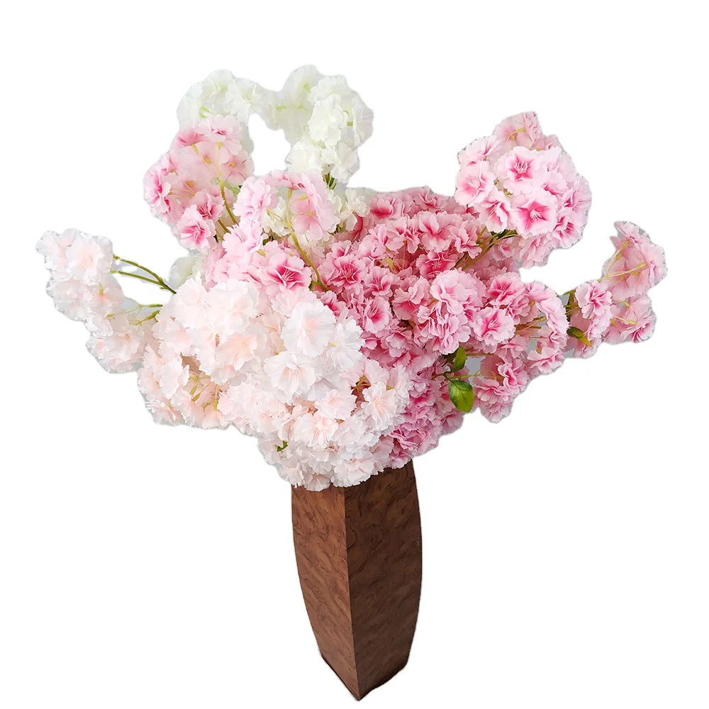 artificial preserved long lasting forever sakura cherry blossom flower wedding stage ceiling decoration home decor