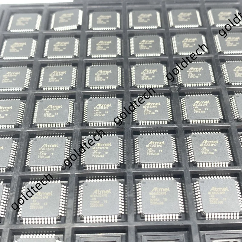 ATMEGA324PB MCU Microcontroller IC chip 8-Bit 20MHz 32KB (16K x 16) FLASH TQFP-44 SMD ATMEGA324PB-AN