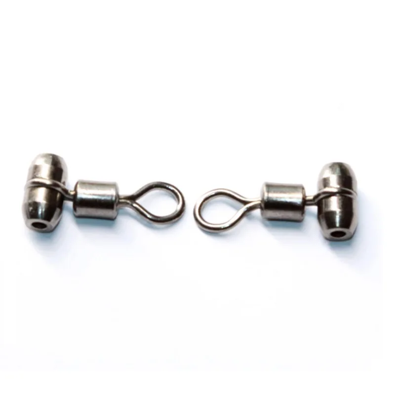 High Quality 360 Degree Rotation 3-Way Bearing Swivels Cross Line Swivels Connectors for Saltwater Freshwater Fishing River Lake