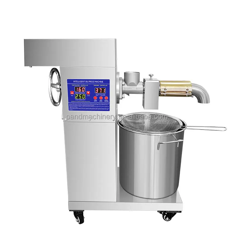 D08 Stainless steel jackfruit seeds home oil press pomegranate seed coconut oil mill machine
