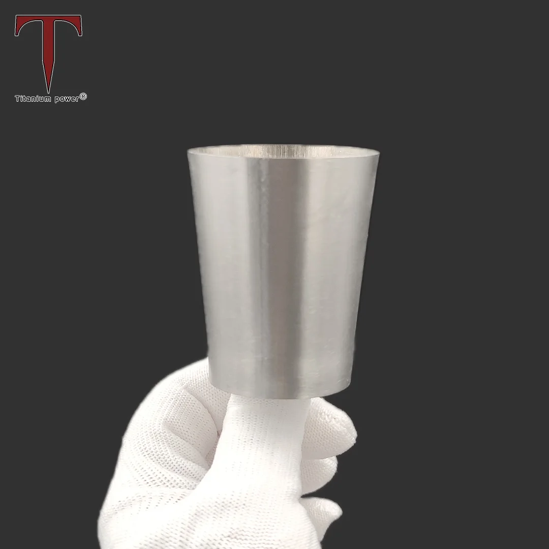 Tanium Customizable Titanium Reducer Polished Cones Tube Wall Thickness 1.0mm Concentric Transition Pipe for Vehicle