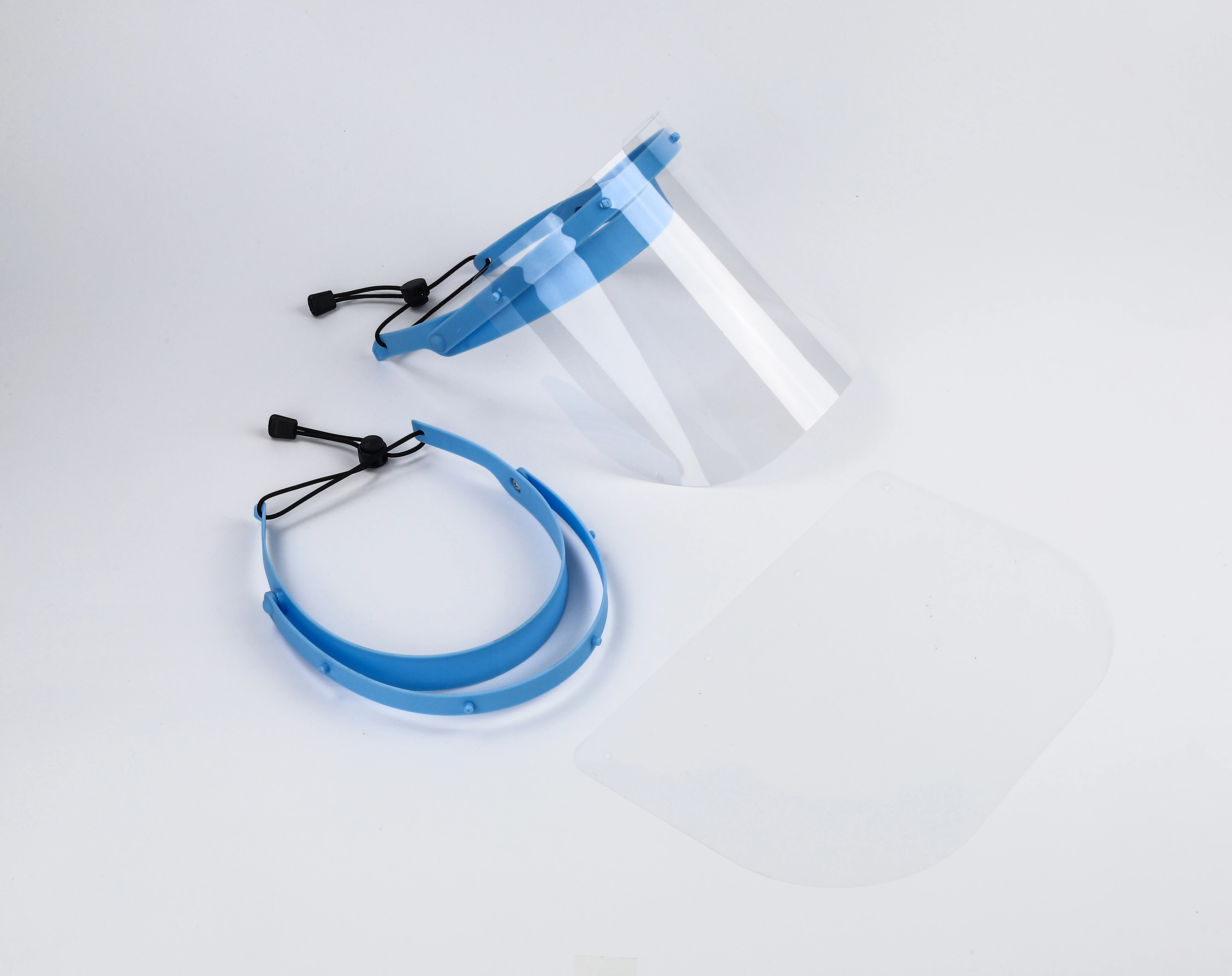 Medical isolation protective clear plastic protective face mask medical disposable face mask