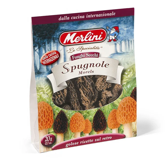 premium quality best italian SPUGNOLE - DRIED MORELS MUSHROOMS 10g  for export for meals