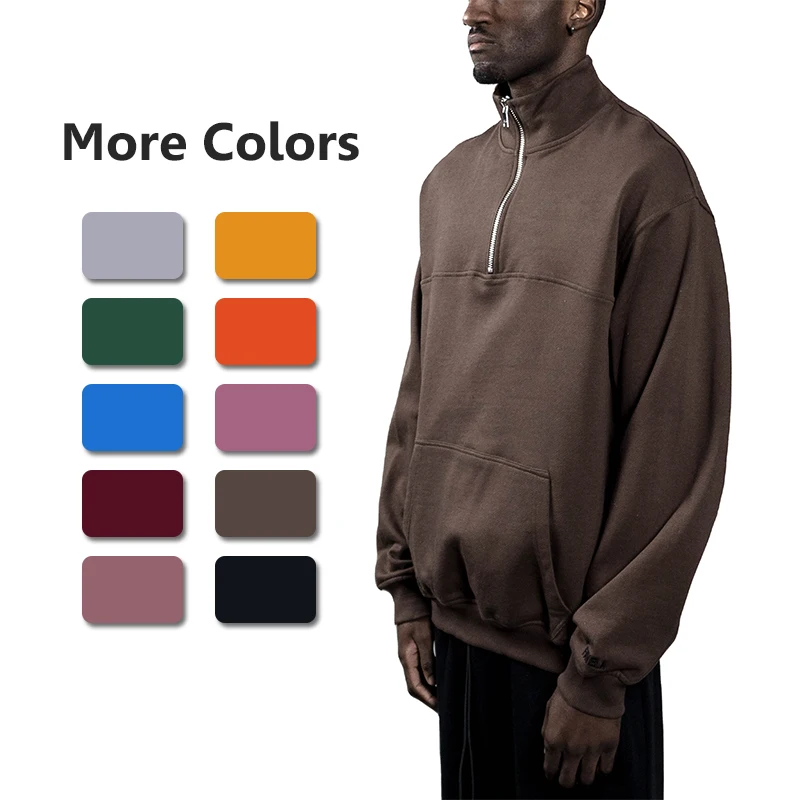 zip up hoodies Casual Sweatshirt Pullover Polyester Cotton Men Sports Hoodie Gym Workout Plain Embroidered Or Printed Logo