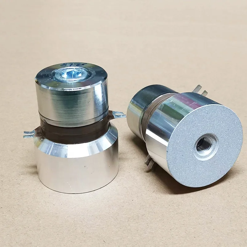 33K 60W pzt 8 Ultrasonic Transducer Piezoelectric Ultrasonic Converter / Oscillator / Vibrator For Cleaning