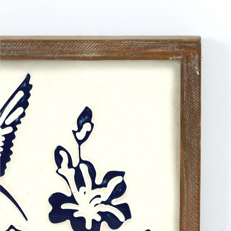 New Trend Wood Frames Painting Bird Home Decoration Indoor Design Wall Pictures Wall Art living Room