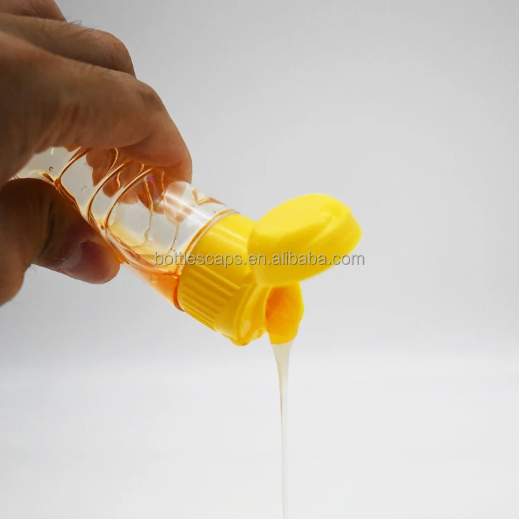 60ml Clear Pet Squeeze Honey Soy Sauce Salad Dressing Plastic Bottle for Ketchup