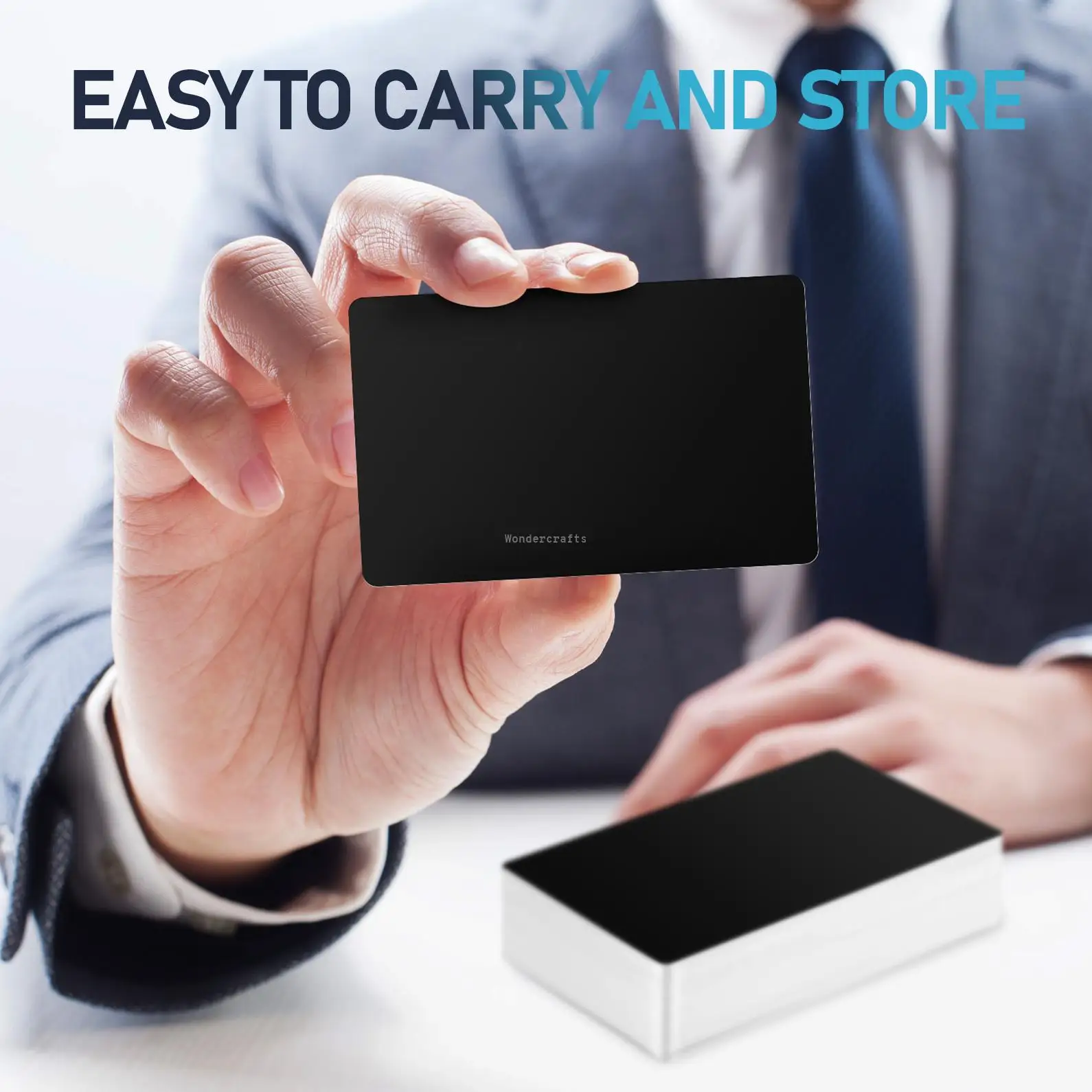 WD Good Quality Factory Directly Custom DIY Engrave Card Presents Metal Aluminum Sheet Laser Marking Business Black Cards