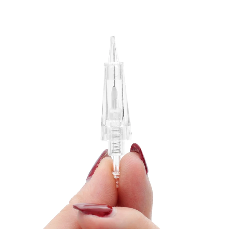 1P Cartridges Needles Disposable Sterilized Permanent Makeup Machine Tattoo Needles Twist Lock for 3d Eyebrow lip Eyeliner