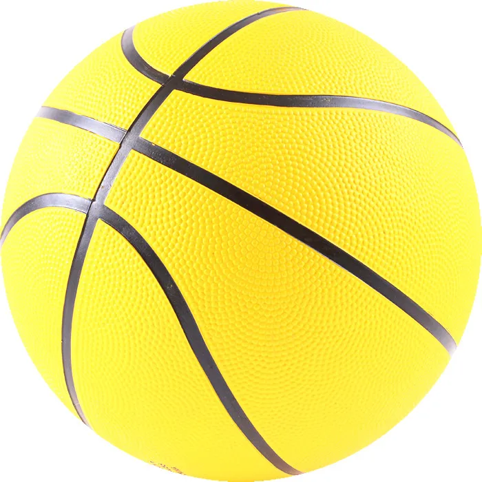 Hot sales Colorful rubber basketball custom printed logo rubber basketball ball