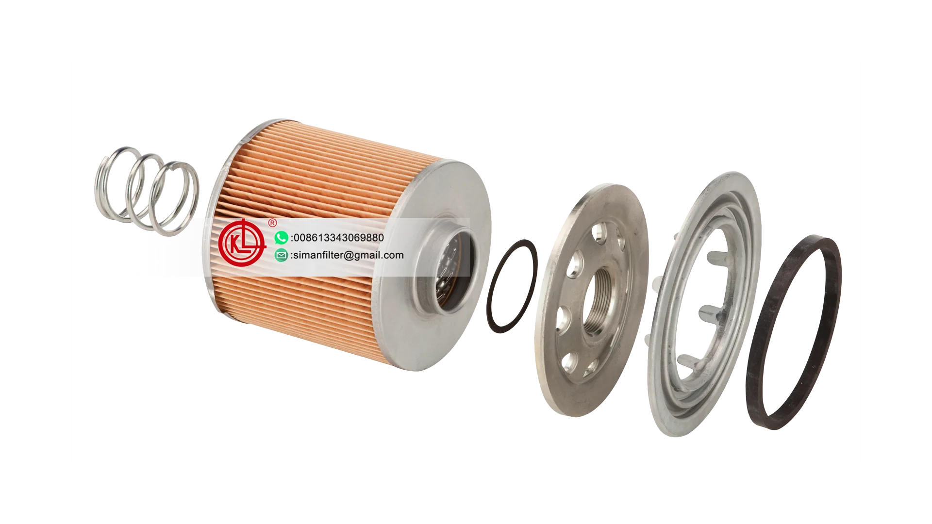 Engine spare parts Spin-on fuel filter 23075366  long life