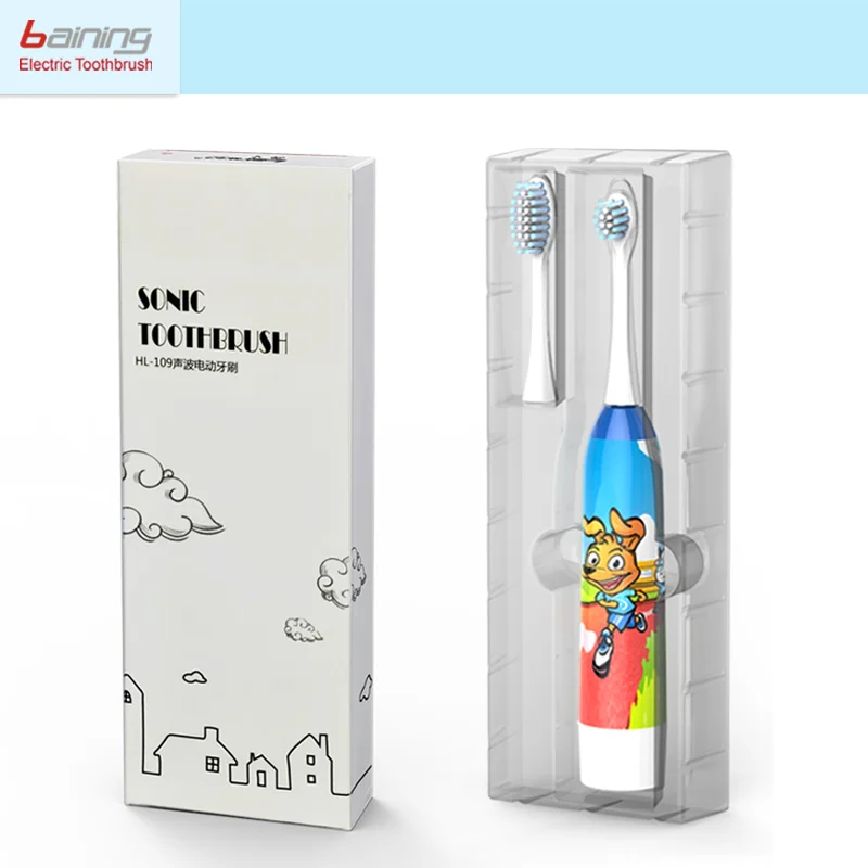 Dental Teeth whitening Soft Brush Child Dental Oral Care Cleaning Baby kid smart electric Toothbrush with oral Band