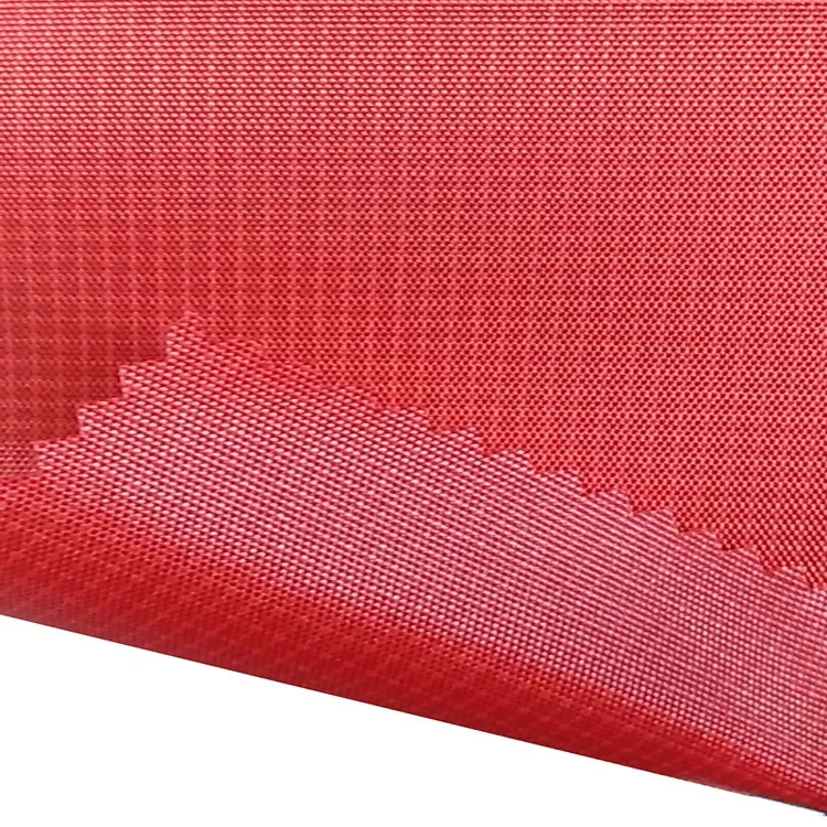 
100% Polyester Hangzhou Manufacturer Plaid Woven Dobby Oxford Fabric for Bag and Tent 