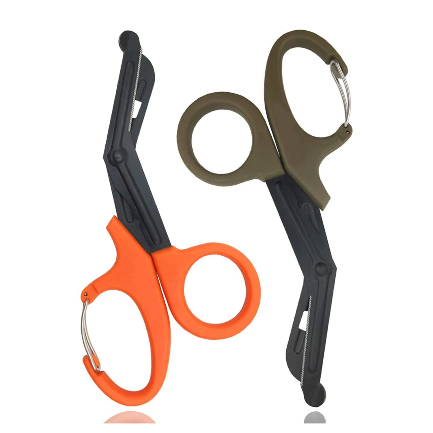 Multi Color trauma shears medical scissors with carabiner Bandage Scissors