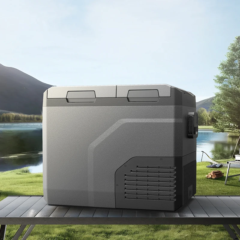 Hot Sale 35L 45L 55L Mini Portable Car Refrigerator 12V/24V Compressor for RV Household and  Outdoor Camping Use