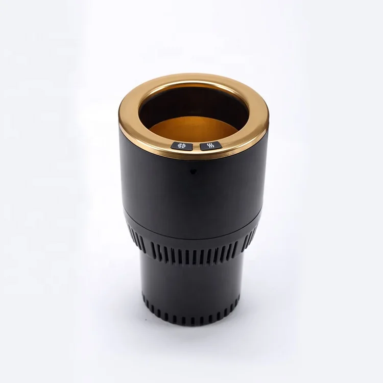 Factory Manufacturer Car Multifunction Electronic Smart Heating And Cooling Cup Mug Travel Cooler And Warmer Coffee Cup Holder