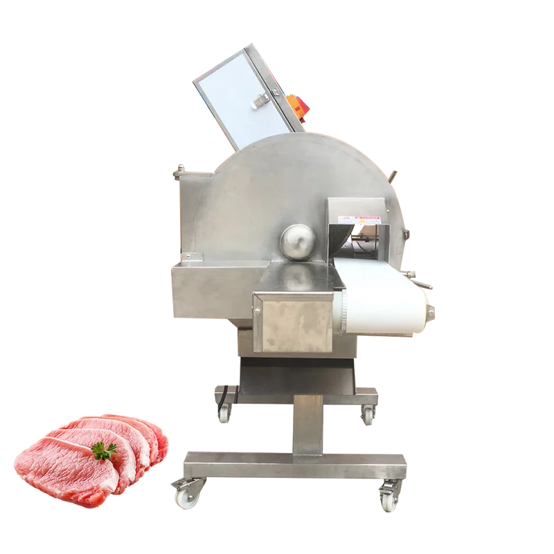 Bacon Ham Cooked Beef Slicer Cutter Meat Cutter Et kesici Cortador de carne Industrial Food Machinery Cooked Raw Meat Slicer