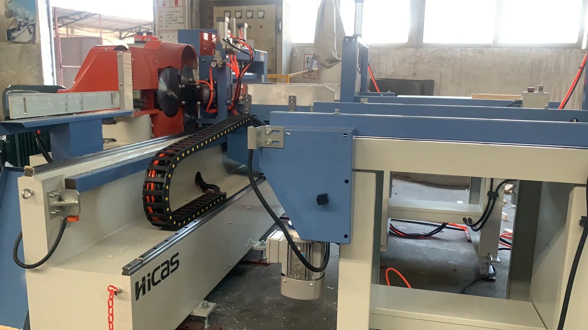 HICAS деревянная Соединительная производственная линия для пальцев соединяющая линию с 6m пресс