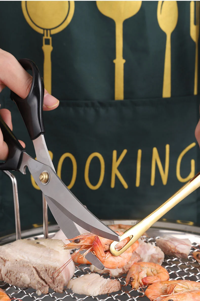 The Best Quality Meat Metal Tongs 304  Stainless Steel Tongs Kitchen Accessories