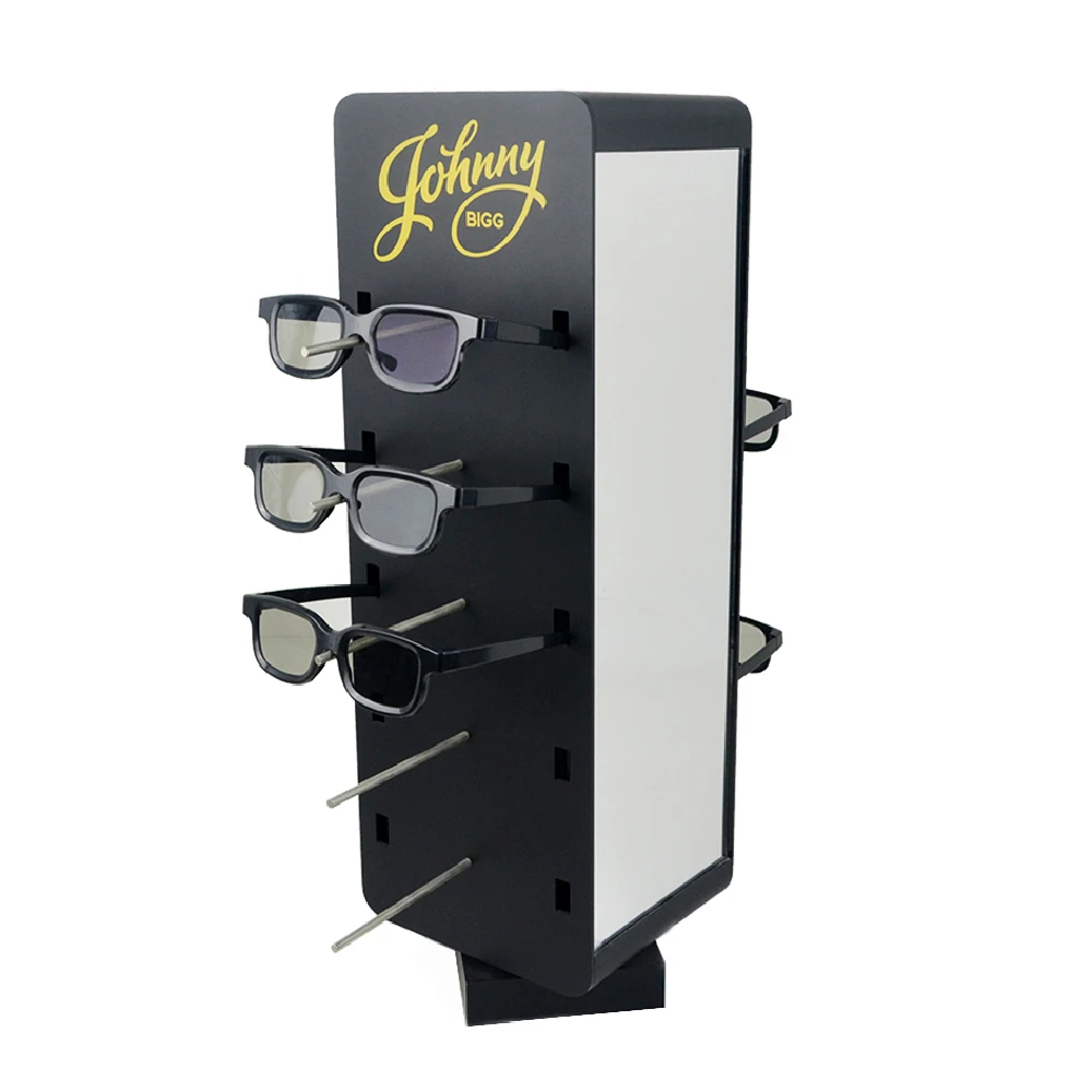 Sunglasses Stand Acrylic Display Rack With Turntable