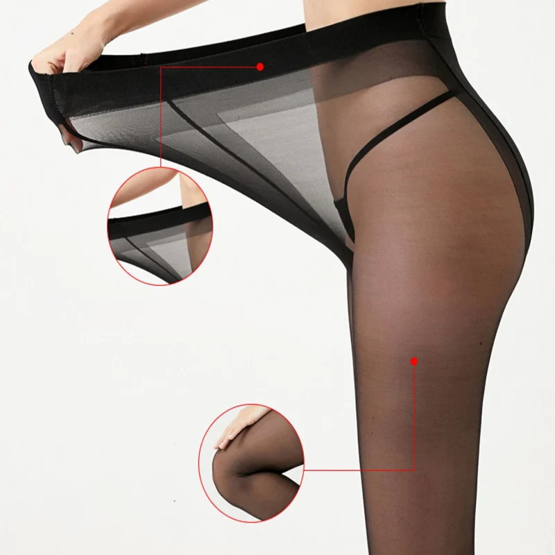 Wholesale/Custom Japanese Sexy Tube Pantyhose Seamless Pantyhose Transparent Multiple Colors Sheer Women Pantyhose