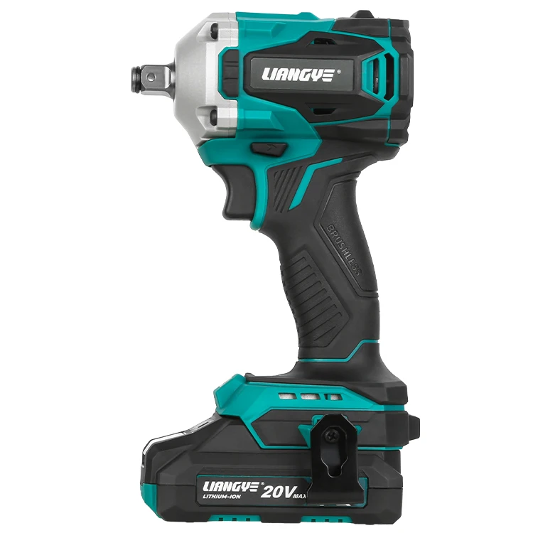 20V Rechargeable Brushless Drivers Power Battery Operated Impact Gun