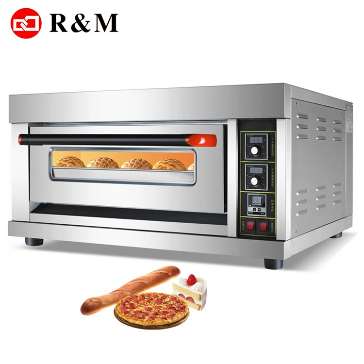 single deck pizza stone oven pizza baking oven machine with stone electric baking pizza machine