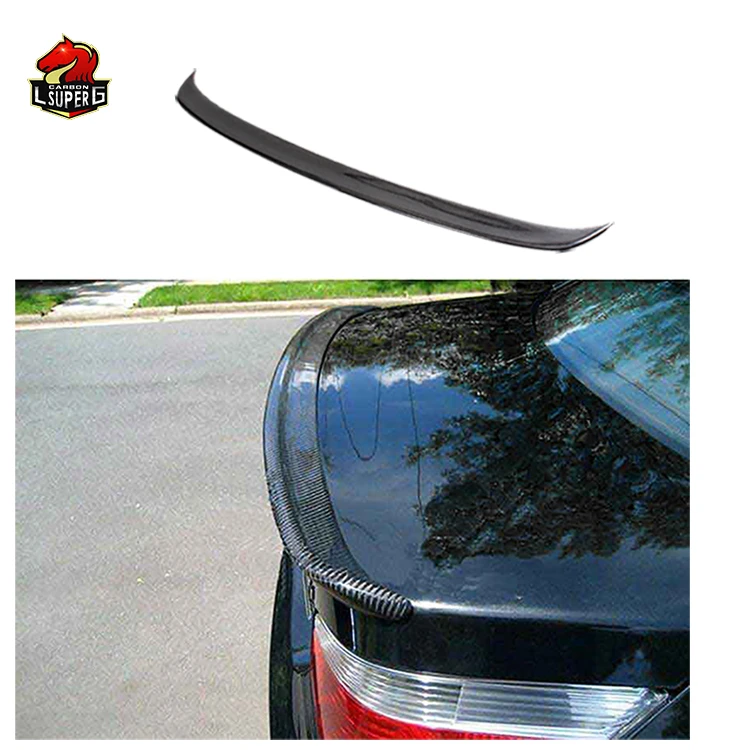 AC Style Carbon fiber spoiler For BMW 5 series E60 2004-2009 Rear bumper spoiler