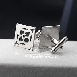 Customised Logo Metal Logo Cufflinks Tie Clip And Studs Set For Tuxedo Shirts Business Wedding With Gift Box