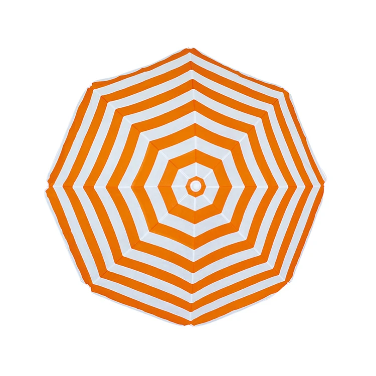 China factories Dependable Multicolored Outdoor Patio beachUmbrella by the sea