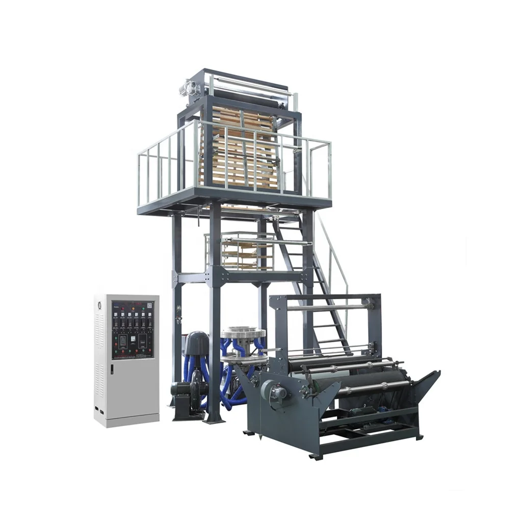 Film Thickness 0.01-0.1 Single Layer Bag  Extruder plastic LDPE HDPE film extruder