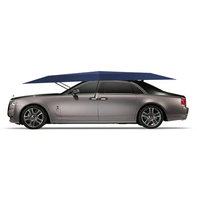 Summer sun shade car umbrella cover se-mi automatic outdoor car protection car umbrella