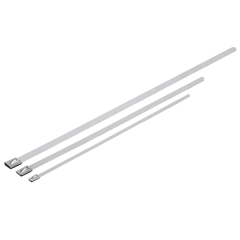 Wandu 7.9x400 Stainless steel Cable Ties  Self-Locking High Quality Stainless Steel Zip Ties Direct From China Factory