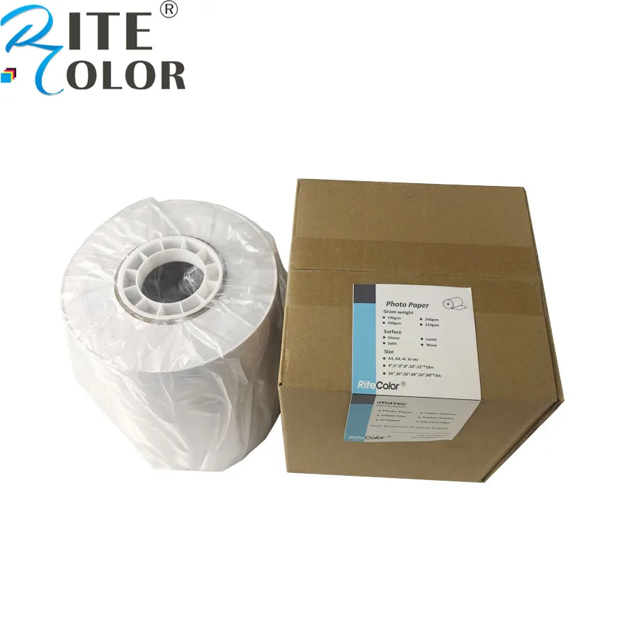 Imatec 6 inch glossy RC photo paper digital dry minilab for Fuji Noritsu plotter printing