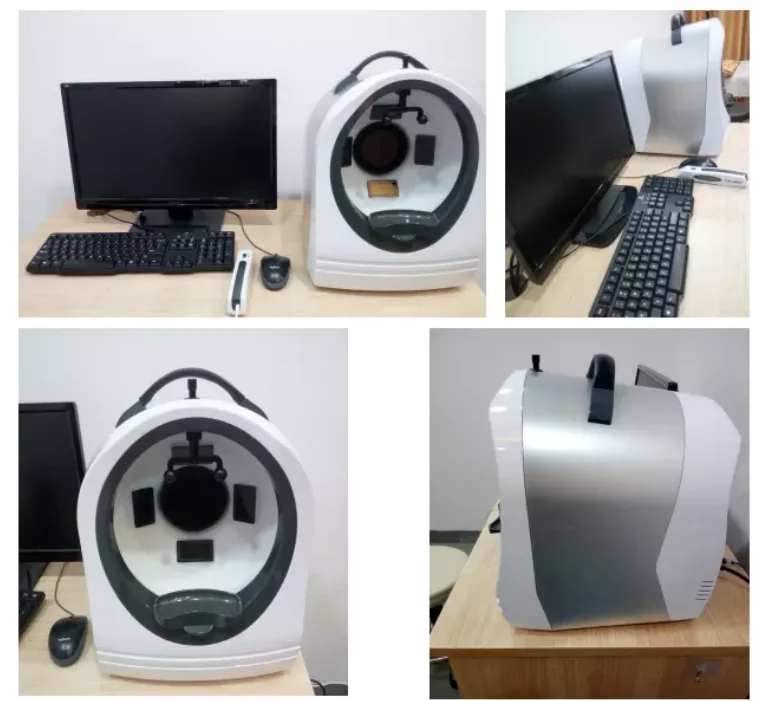 New trend high resolution magic mirror 8 spectrum digital analyzer digital skins detector