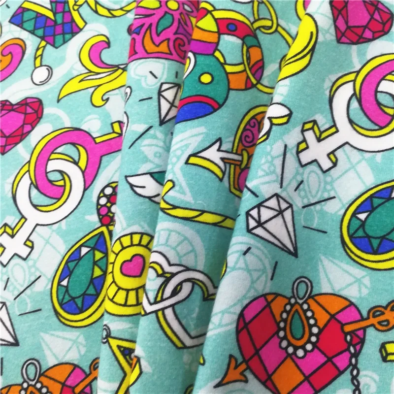 
own design super good material soft digital printing cotton textile with best quality 