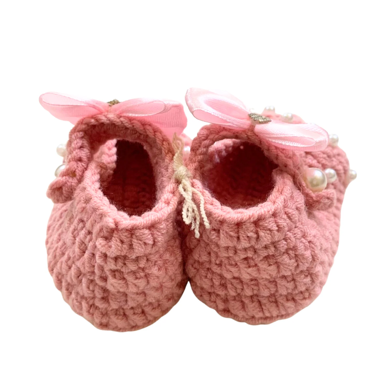 Handmade Cheap Newborn Hot Selling Wool Baby Shoes For Kids Comfortable Cotton Walking Crochet From Vietnam Manufacturer