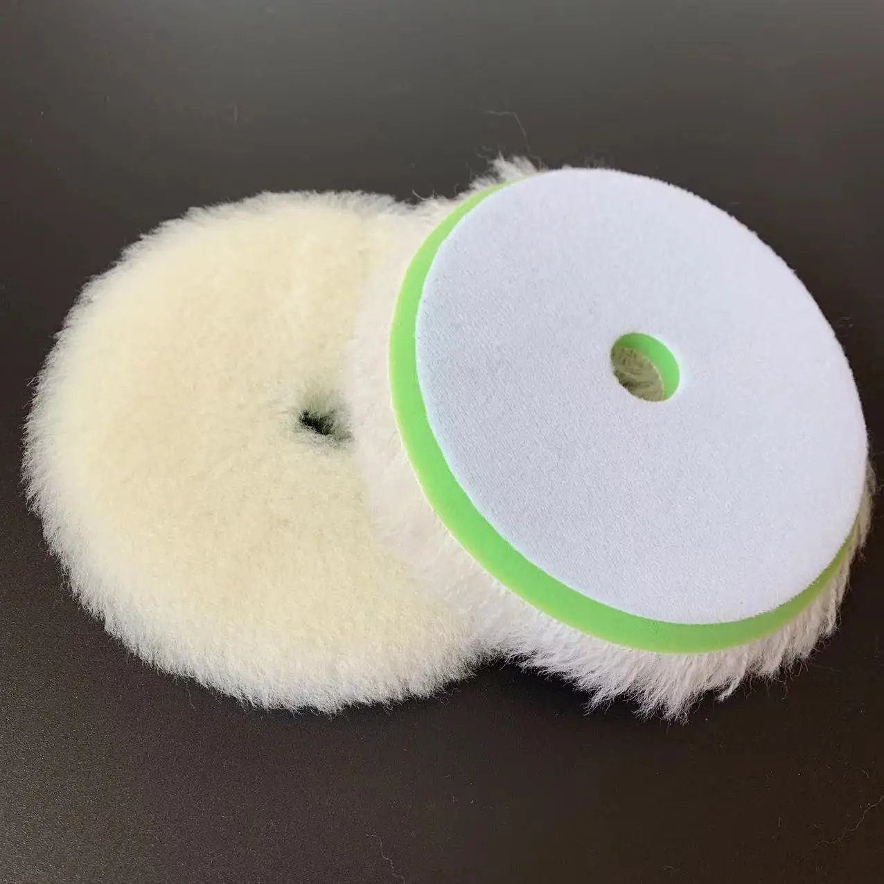 Best selling Korea High quality wool polishing pad 5 inch automotive care pneumatic waxing sponge soft long wool pad