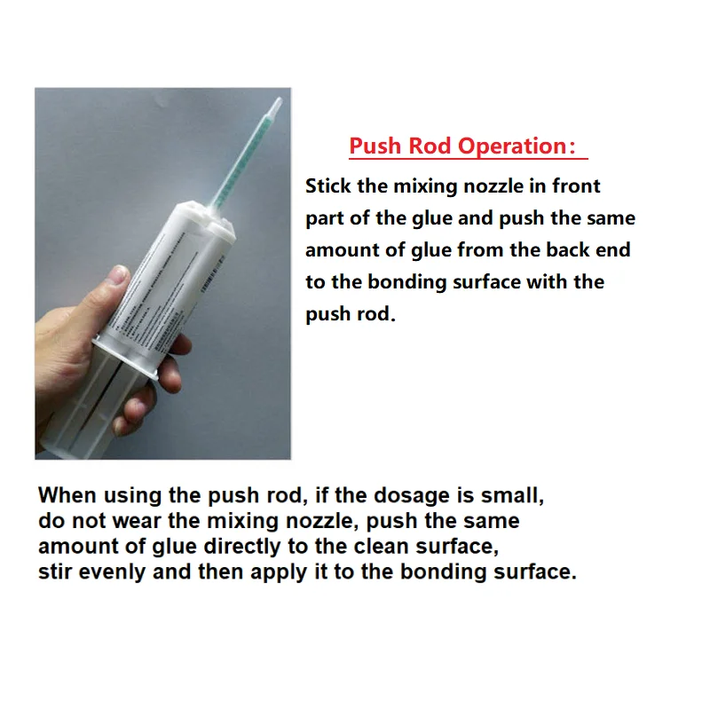 Прозрачная эпоксидная смола Hardner Os-810 50 мл Прямая продажа с завода быстрая сушка за 5 минут 1 шт. клеевым пистолетом двухкомпонентный клей