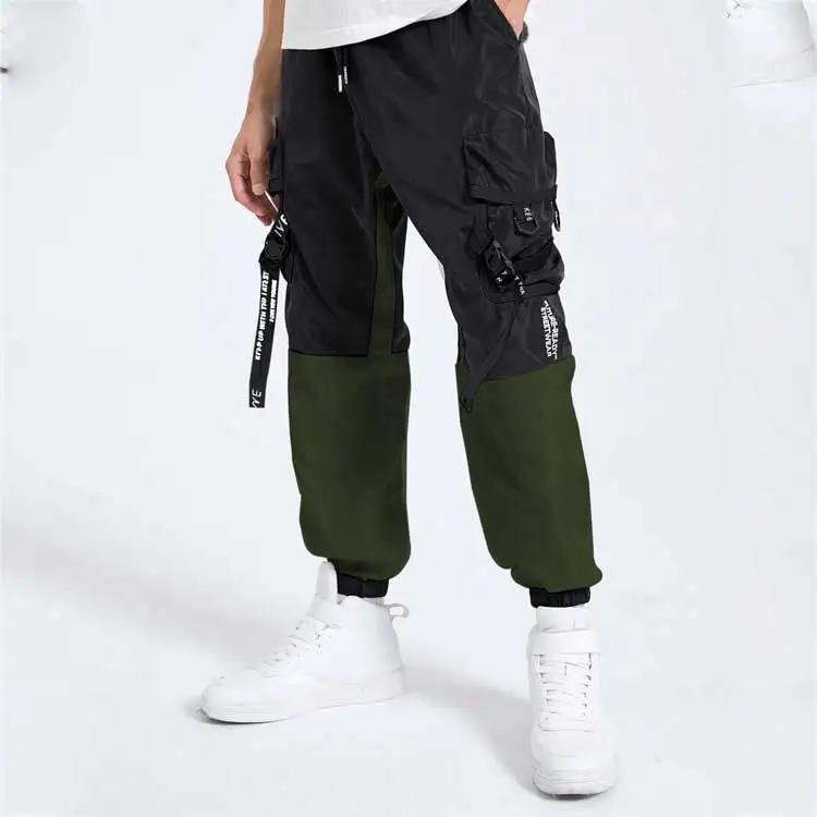 New Design Cargo Jeans For Men 6 Pocket Cargo Shorts Half Stacked Cargo Pants
