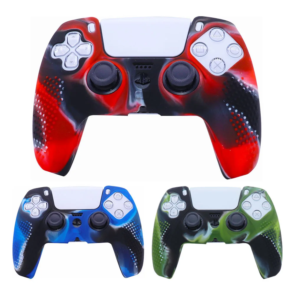 Wholesale Soft Flexible Silicone PS4 PS5 Controller Case Protective Covers
