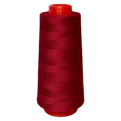 Wholesale colorful 100% Polyester 40/2 3500y  high quality   Resistant Sustainable For home hand sewing