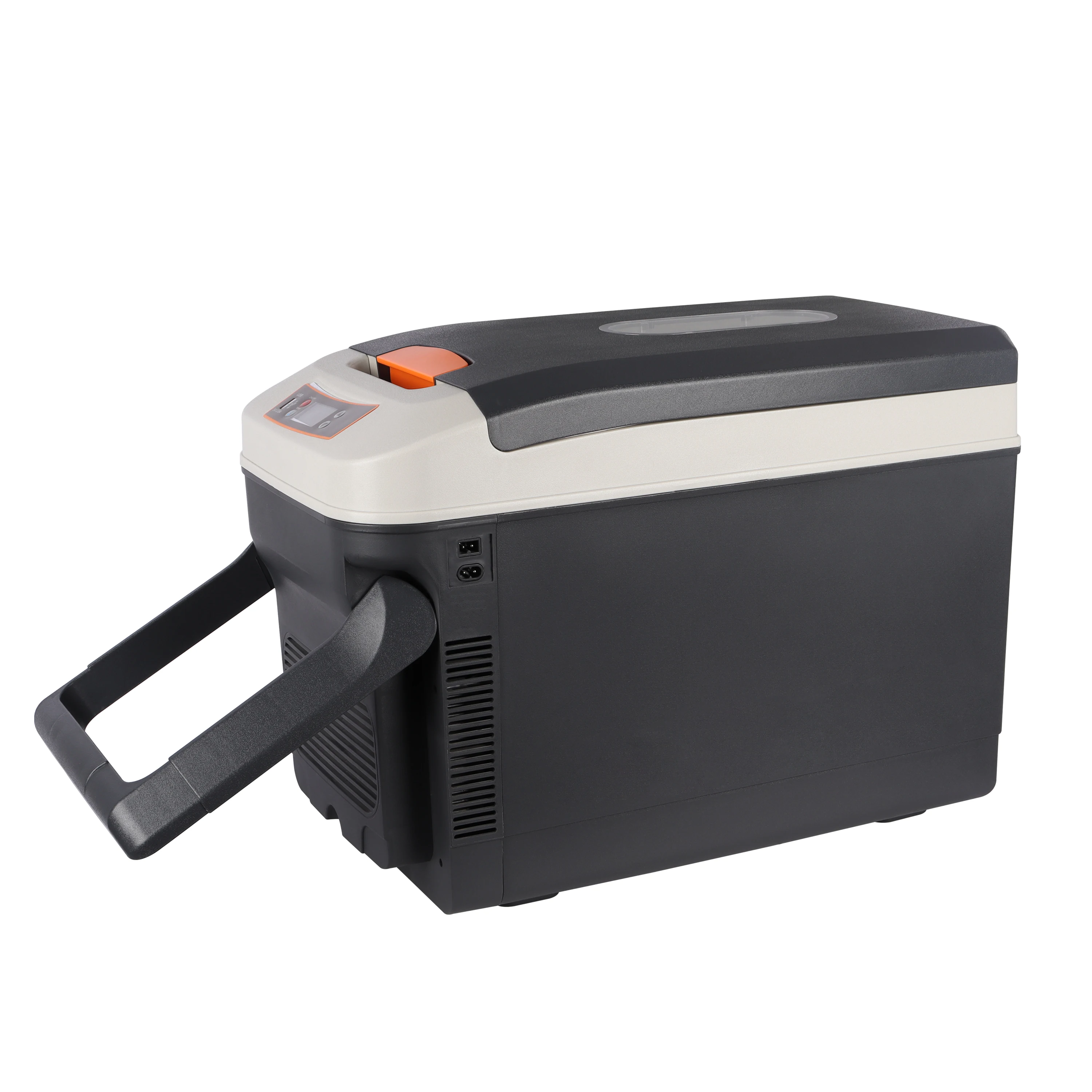 35L portable DC12V digital control car fridge customization pu foam PP plastic for outdoor  and indoor
