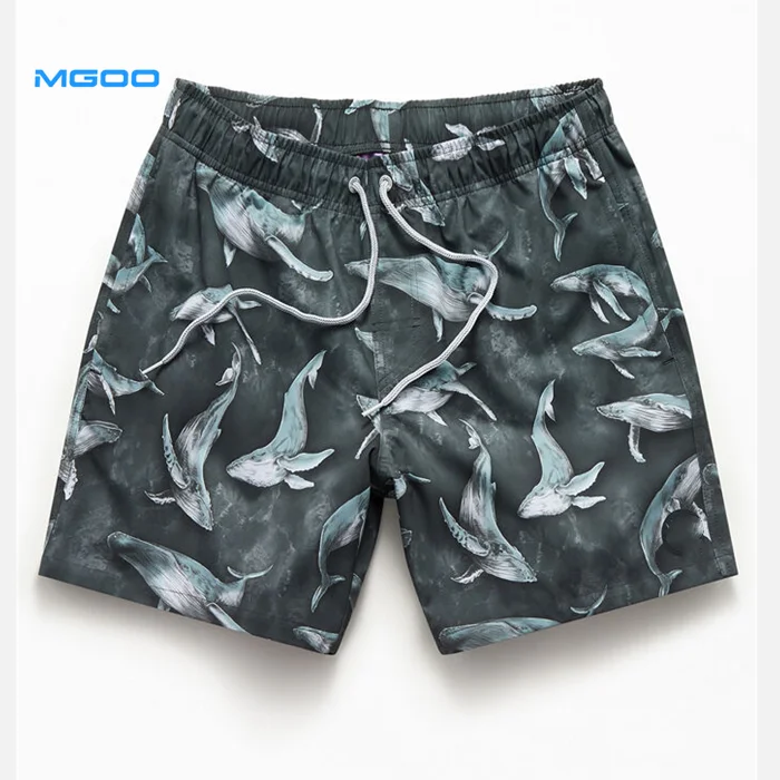 Пляжные шорты на заказ, мужские купальники, купальник, шорты из полиэстера и спандекса для плавания с карманами сзади и эластичной резинкой на талии, плавки