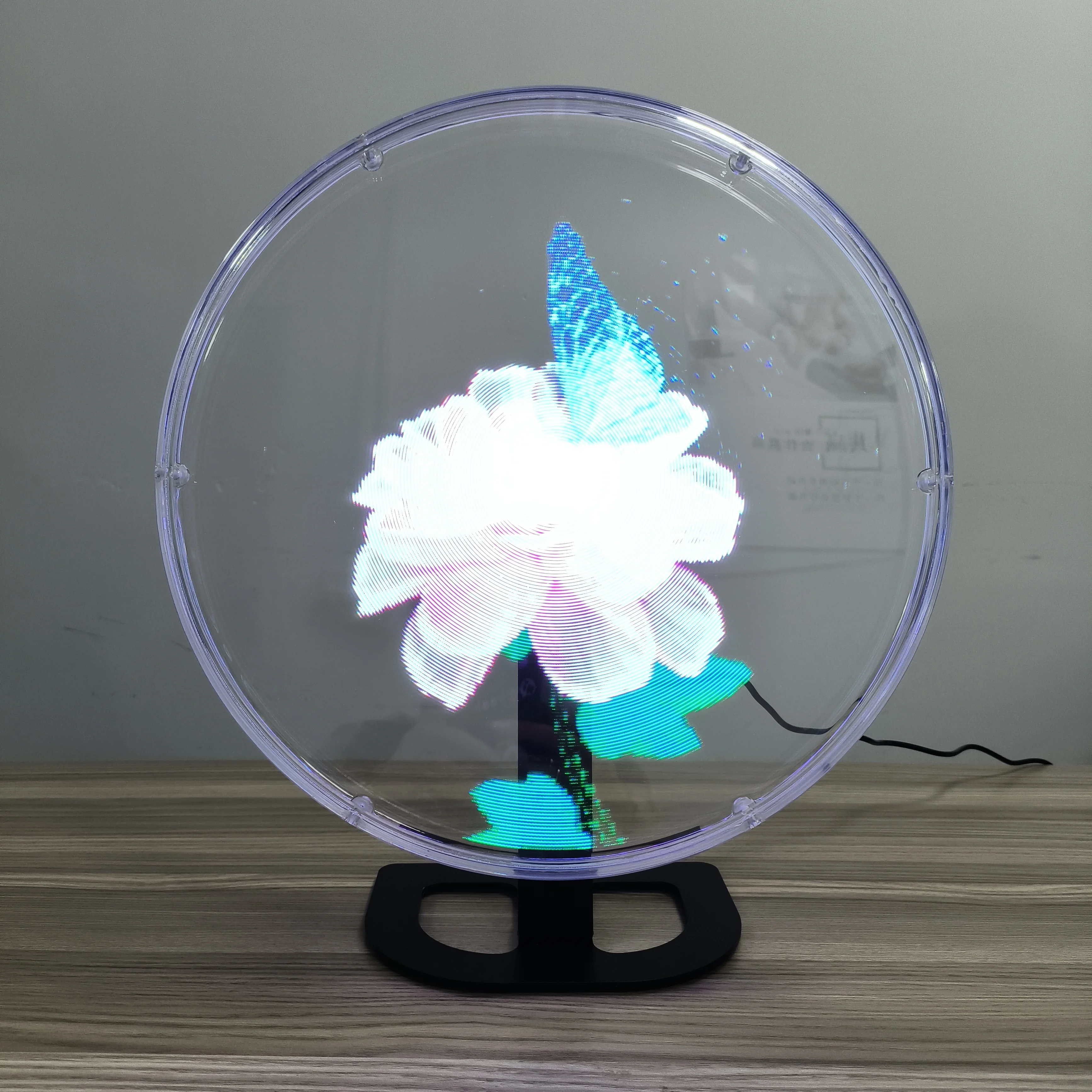 Portable High Quality G224-42 42CM 3d hologram advertising display table 3d hologram fan