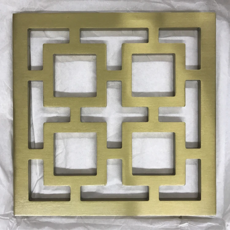 Indoor Hotel Restaurant SS Ceiling Mount Hanging Luxury Decorative Steel Pipe Partition Design