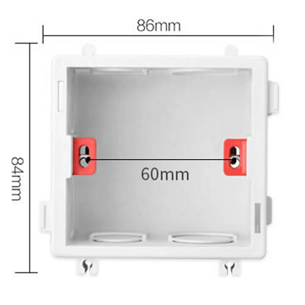 86 Тип ПВХ коробка Пластиковая распределительная Подключаемая